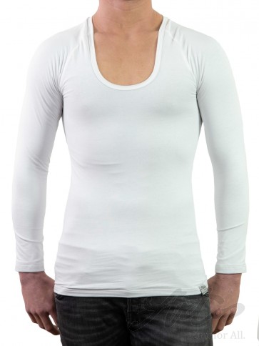 Silvershirt langarm Rund-Ausschnitt
