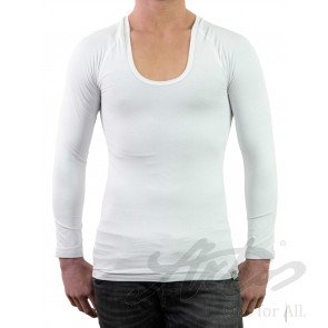 Silvershirt langarm Rund-Ausschnitt